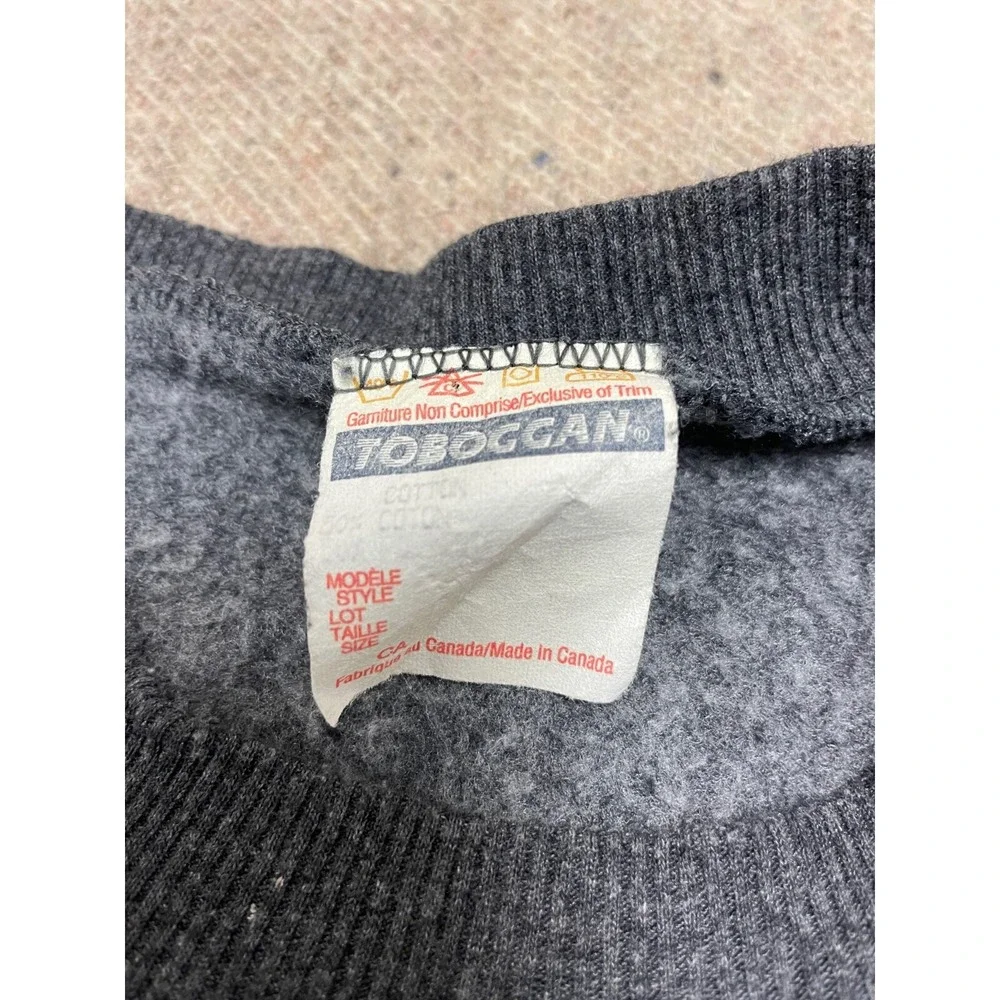 Vintage Wild Mountain Sweatshirt mens xl grey 1990s deer mountains - Picture 4 of 7